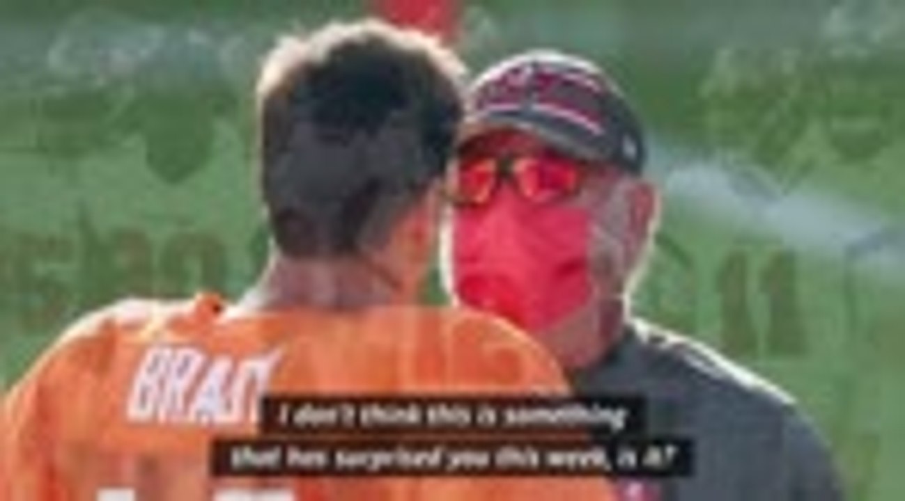 Brady bites the bullet on coach Arians' callout