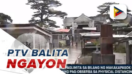 #PTVBalitaNgayon | Public cemeteries iti Baguio City, mailukat iti masungad a piyesta dagiti minatay