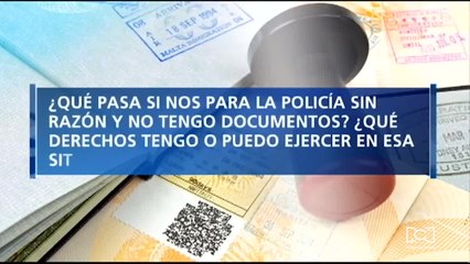 ¿Qué pasa si la Policía de Perú detiene a un venezolano sin documentos?