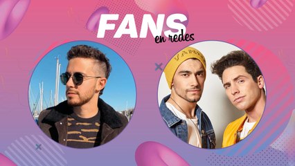 Ruggero y MYA en Fans en Redes