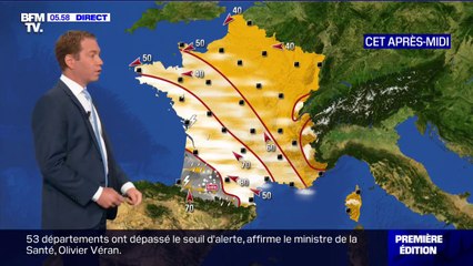 L'épisode de beau temps touche à sa fin, et des orages arrivent progressivement
