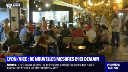 Coronavirus: de nouvelles mesures attendues dans les prochaines heures à Lyon et Nice