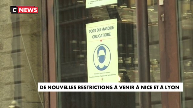 Coronavirus : de nouvelle restrictions à venir à Nice et à Lyon