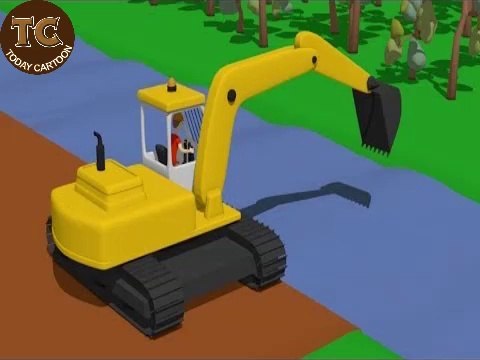 Street Vehicles - #Excavator #Bulldozer #Truck and other construction equipment for Kids and Babies