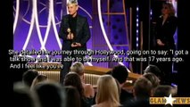 Ellen DeGeneres Thanks Her ‘Husband’ While Accepting Carol Burnett Award at Gold