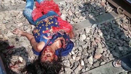 ट्रेन की चपेट में आई मां बेटे की दर्दनाक मौत