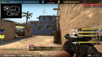 CSGO 1st Gameplay | Competitive Match : Mirage Map | Gaming Wings