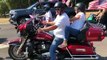 Drivers and bikers gather at pro-Trump rally in Oregon _ AFP