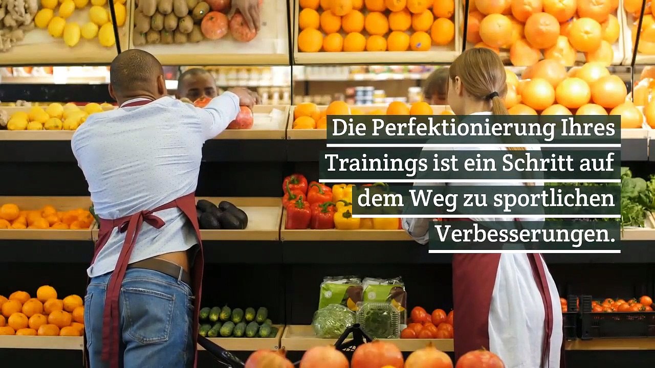 Liste der Lebensmittel, die jeder Fußballspieler kennen sollte