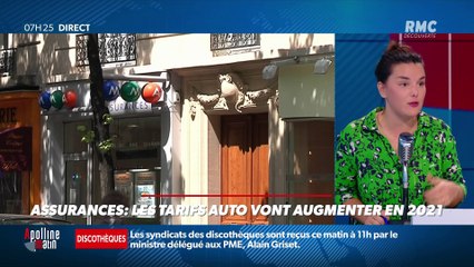 Dupin Quotidien : Les tarifs des assurances auto vont augmenter en 2021 - 18/09