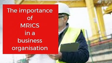 MRICS Qualification Online