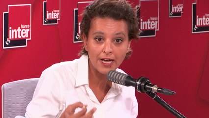 Najat Vallaud-Belkacem : "Ce qui me dérange par le discours actuel porté par le ministre de l'Éducation, c'est qu'on a l'impression qu'on met toute la culpabilisation sur le corps des femmes, une fois de plus."