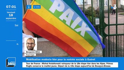 La matinale de France Bleu Creuse du 18/09/2020