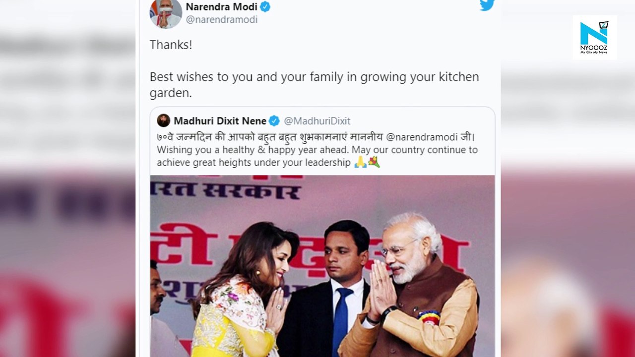 PM Narendra Modi thanks Bollywood stars with personalised messages for birthday wishes