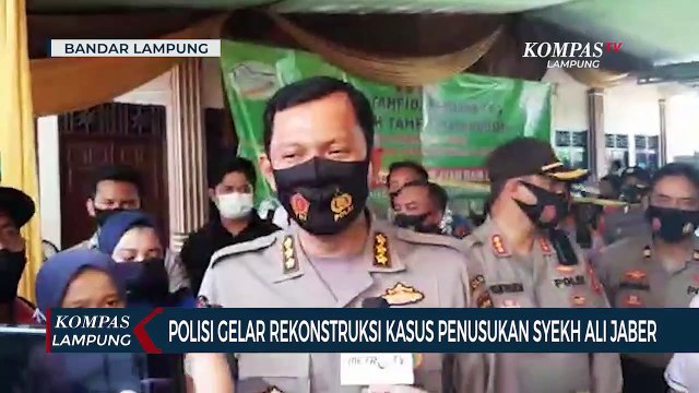 Polisi Gelar Rekonstruksi Kasus Penusukan Syekh Ali Jaber