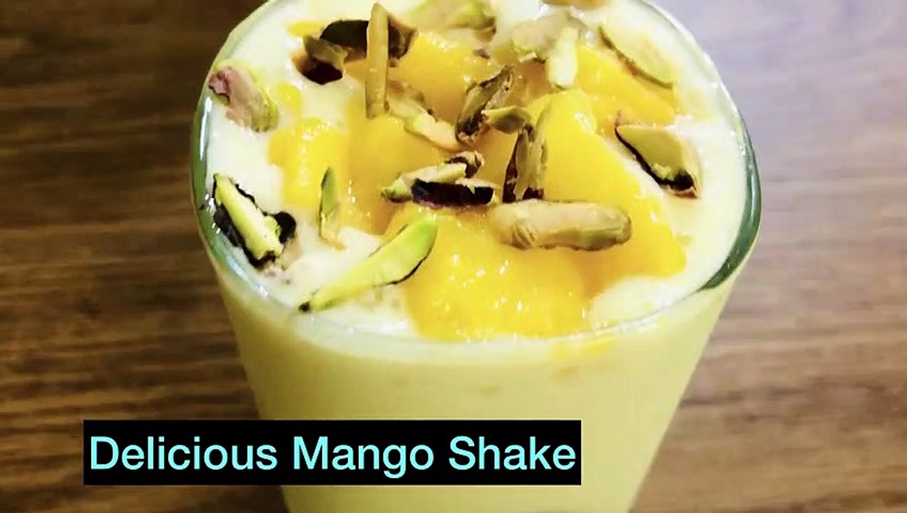Mango shake recipe # Best and Healthy milkshake for summer