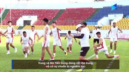 Quế Ngọc Hải tươi như hoa, Bùi Tiến Dũng căng thẳng trước ngày đối đầu Than Quảng Ninh - NEXT SPORTS