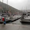 Uragano Mediterraneo in Grecia, innalzamento della marea sull'isola di Leucade