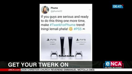 Get your twerk on for a PlayStation 5
