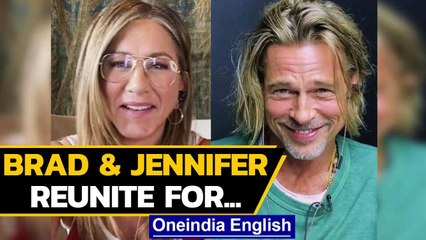 Brad Pitt & Jennifer Aniston reunite for a good cause | Oneindia News