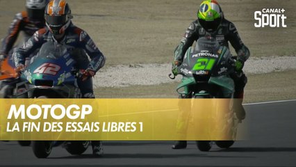 La fin de essais libres 1