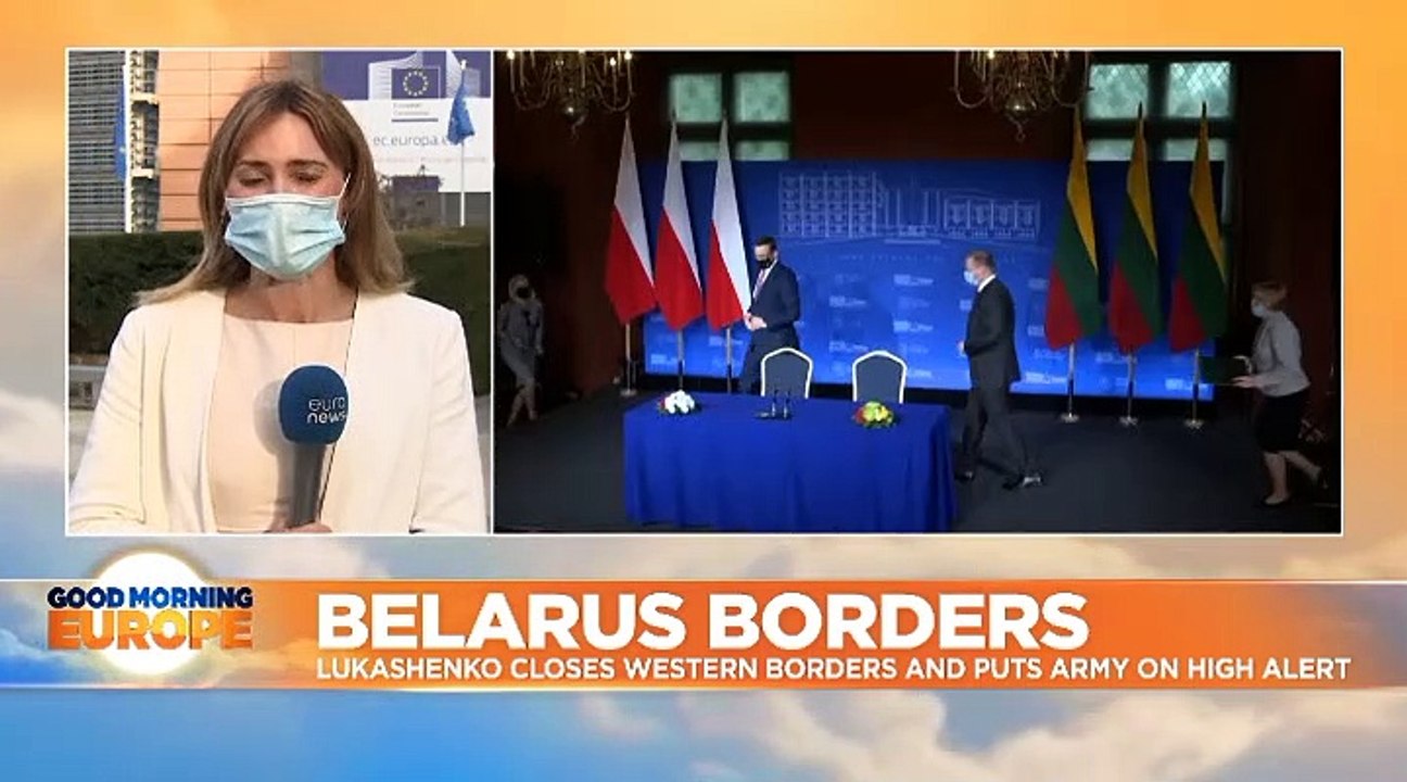 Lithuania says its Belarus border is open despite Lukashenko claim