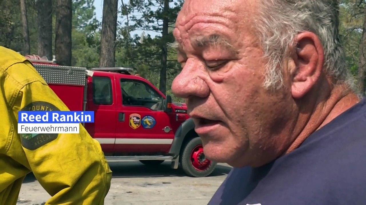 Feuerwehr in Kalifornien entdeckt abgebrannte Feuerwache