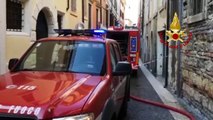 Esplosione e incendio in edificio a Verona