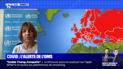 Covid-19: Sylvie Briand (OMS) évoque le début d'une "deuxième vaguelette"