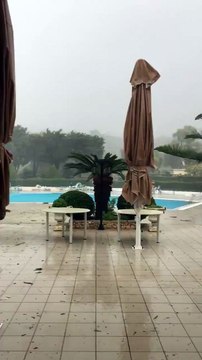 Uragano Mediterraneo, pioggia e vento a Cefalonia