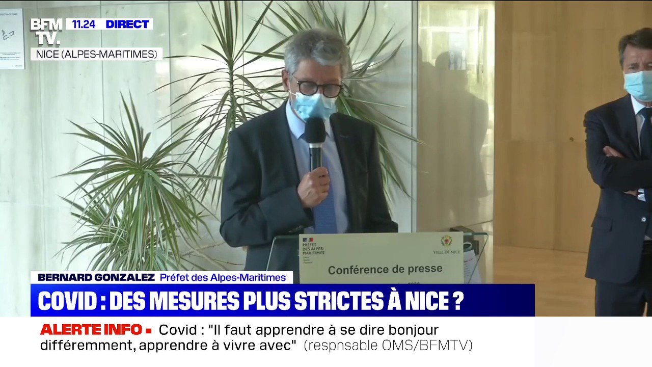 Parcs, vente d'alcool, diffusion de musique... Le préfet des Alpes-Maritimes annonce de nouvelles restrictions