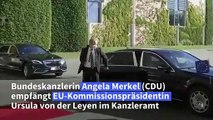 Merkel empfängt von der Leyen