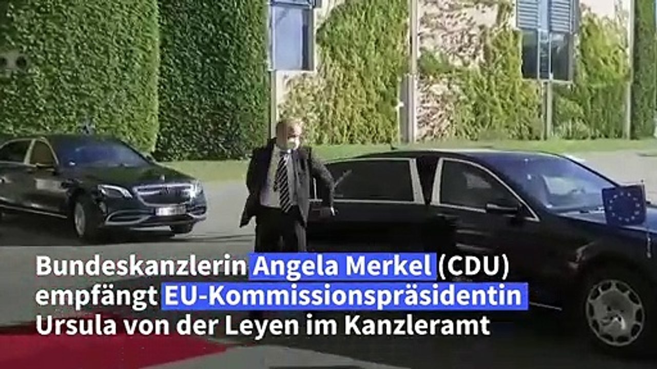 Merkel empfängt von der Leyen