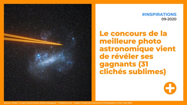 Le concours de la meilleure photo astronomique vient de révéler ses gagnants (31 clichés sublimes)
