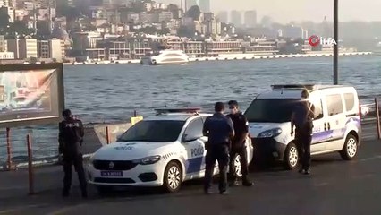 Eminönü sahilinde erkek cesedi bulundu