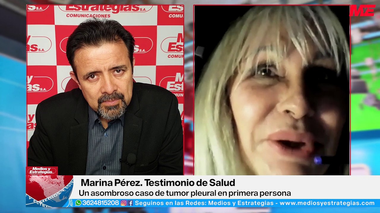 MYE MARINA PEREZ - Un Asombroso caso de recuperación de tumor pleural en primera persona
