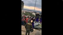 Derriban la estatua del conquistador Sebastián de Belalcázar en Colombia