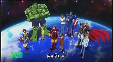 Marvel Disk Wars The Avengers (2014) English dub 16 - Techno Isle Tokyo