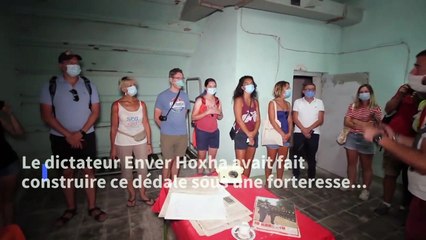 En Albanie, les tunnels de la paranoïa attirent les touristes