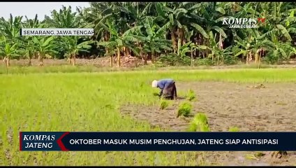 Oktober Masuk Musim Penghujan, Jateng Siap Antisipasi