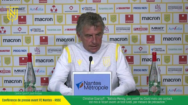 Replay I Christian Gourcuff avant FC Nantes - Saint-Etienne