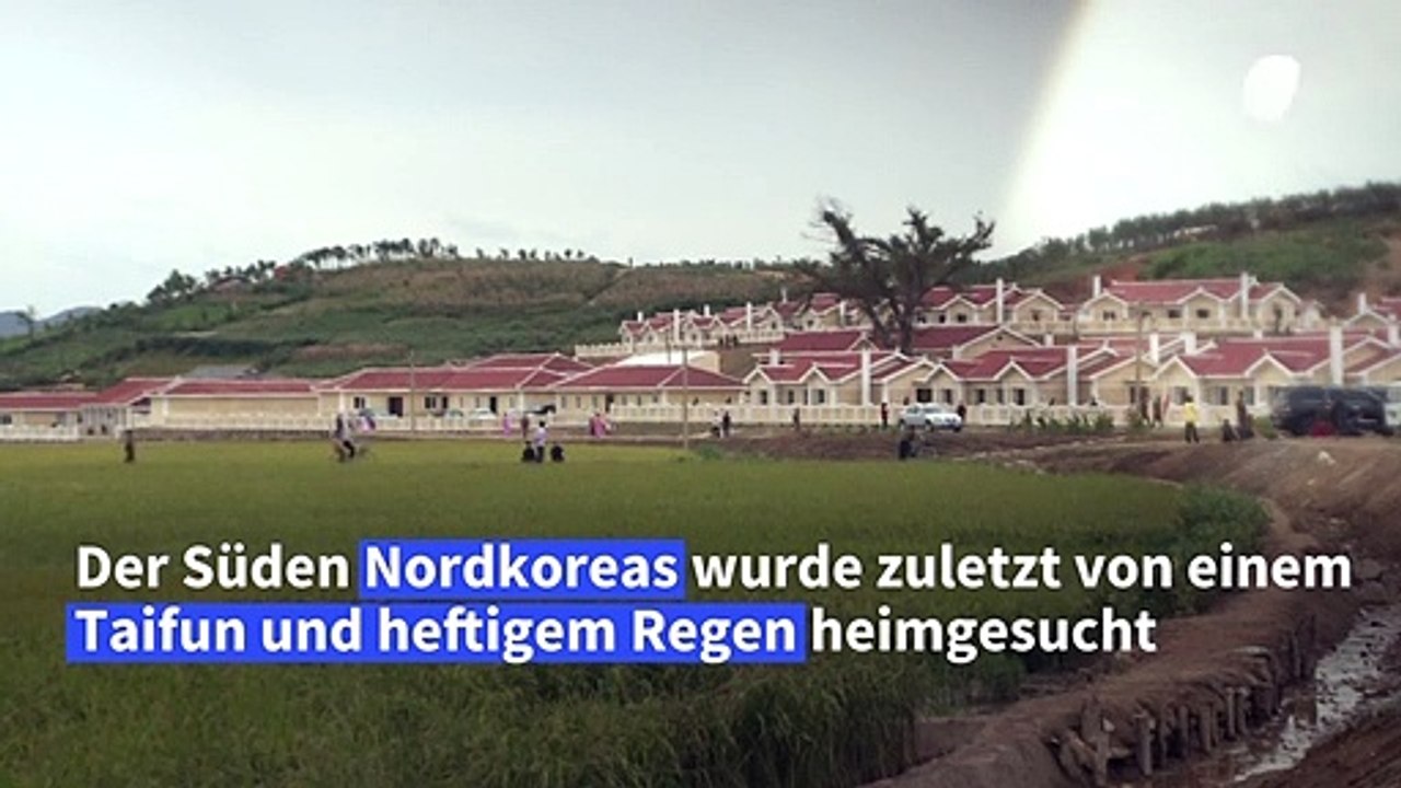 Nordkorea verschenkt Häuser