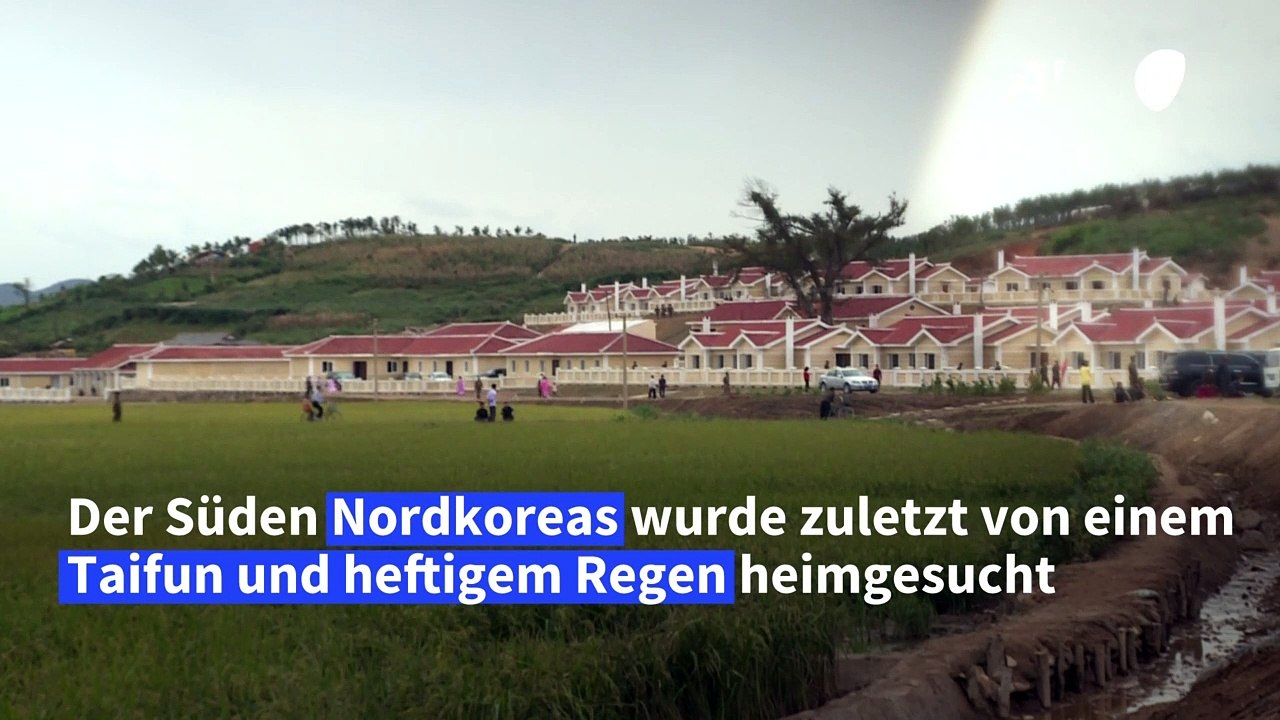 Nordkorea verschenkt Häuser