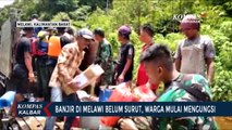 Banjir tak Kunjung Surut, Warga Kabupaten Melawi Mulai Mengungsi