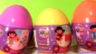 Dora Surprise Eggs Easter Huevos Nickelodeon Dora the Explorer Toys Sorpresa Toy Review Fisher-Price