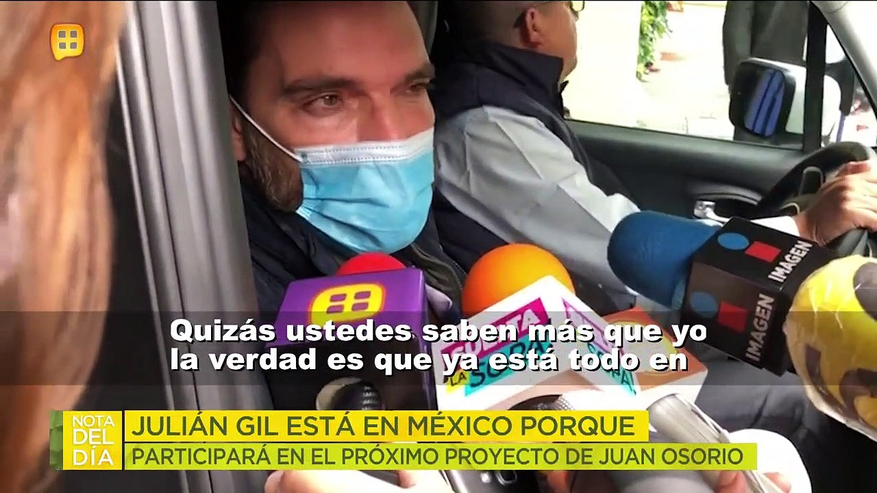 ¡Julián Gil regresó a México pero no para pelear con Marjorie de Sousa por su hijo! | Ventaneando