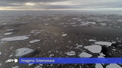 Calota polar ártica registra menor área em 42 anos