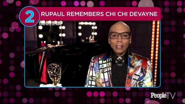 RuPaul Dedicates Emmy to Late Drag Race Star Chi Chi DeVayne, Left Out of Primetime In Memoriam
