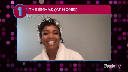 Gabrielle Union Makes an Appearance at the 2020 Emmys in Her Bathrobe