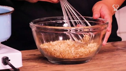 Bolitas energéticas de avena con linaza